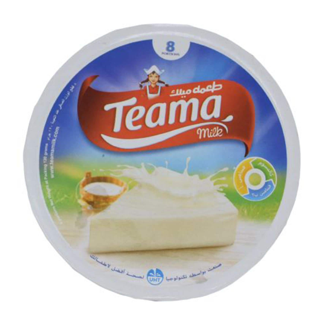 TEAMA PROCESSED TRIANGLE CHEESE 120G